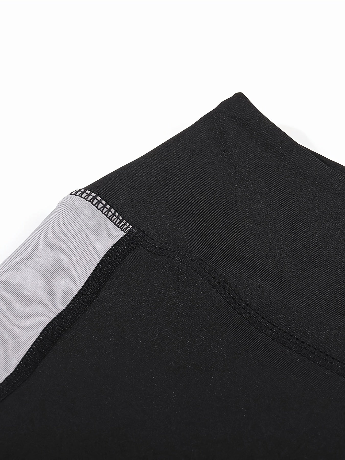 High Stretch Block Yoga Pants Hip Lifting Leggings