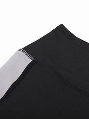 High Stretch Block Yoga Pants Hip Lifting Leggings