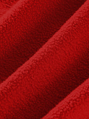 MINIPIGGY Men's Red Sports Hoodie With Pocket