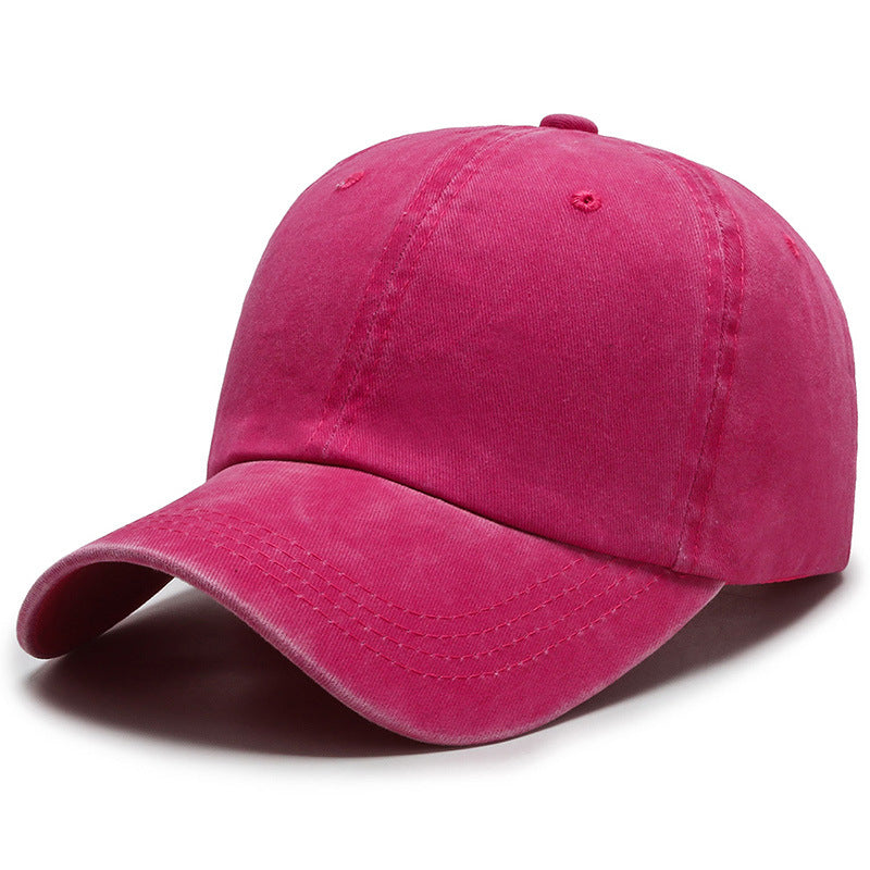 Solid Vintage Men's Baseball Cap