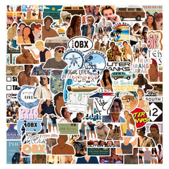 101pcs Waterproof Vinyl Party Stickers for Phone Laptop