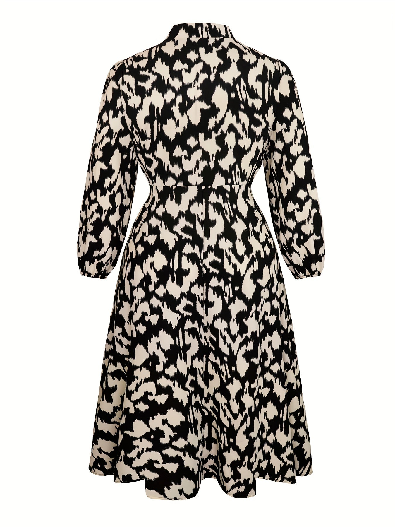 Leopard Print Button Up Shirt Dress