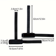 Fitness Wrist Band Pull up Grip Belt Palm Protection Straps