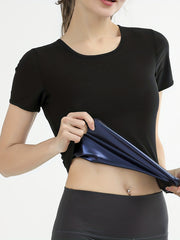 Shaping Slimmer Crew Neck Short Sleeve Top Women's Underwear