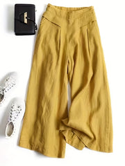 Elastic Waist Loose Pants for Spring & Summer Women
