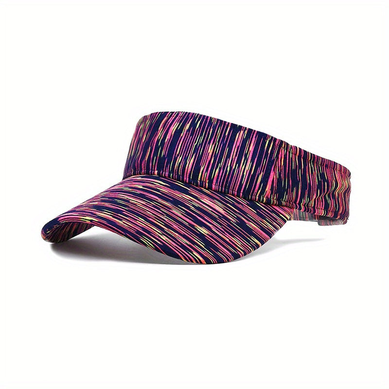 Mixed Sports Visor Hat Lightweight UV Protection Summer Sun Hat Unisex