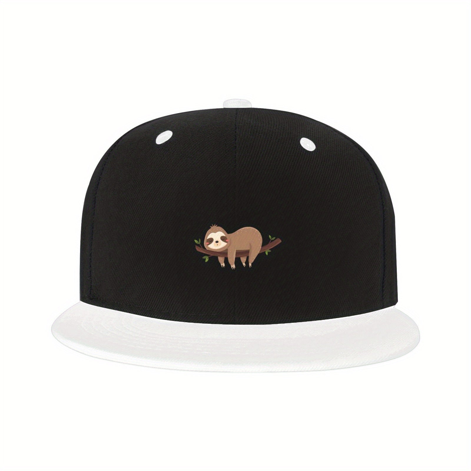 Flat Brim Hip Hop Baseball Hat for Men and Women