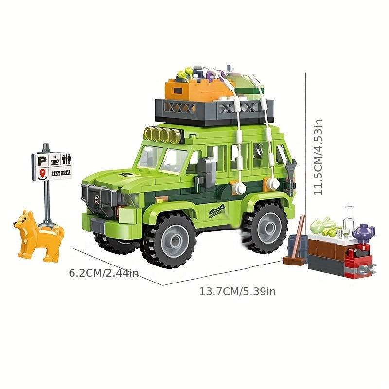 RV Travel Building Blocks Holiday Educational Toys