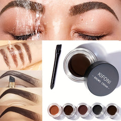 Long Lasting Eyebrow Cream Enhancer Waterproof Gel Makeup Brown Liquid Tint