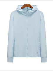 Windproof Hooded Jacket Workout Outerwear