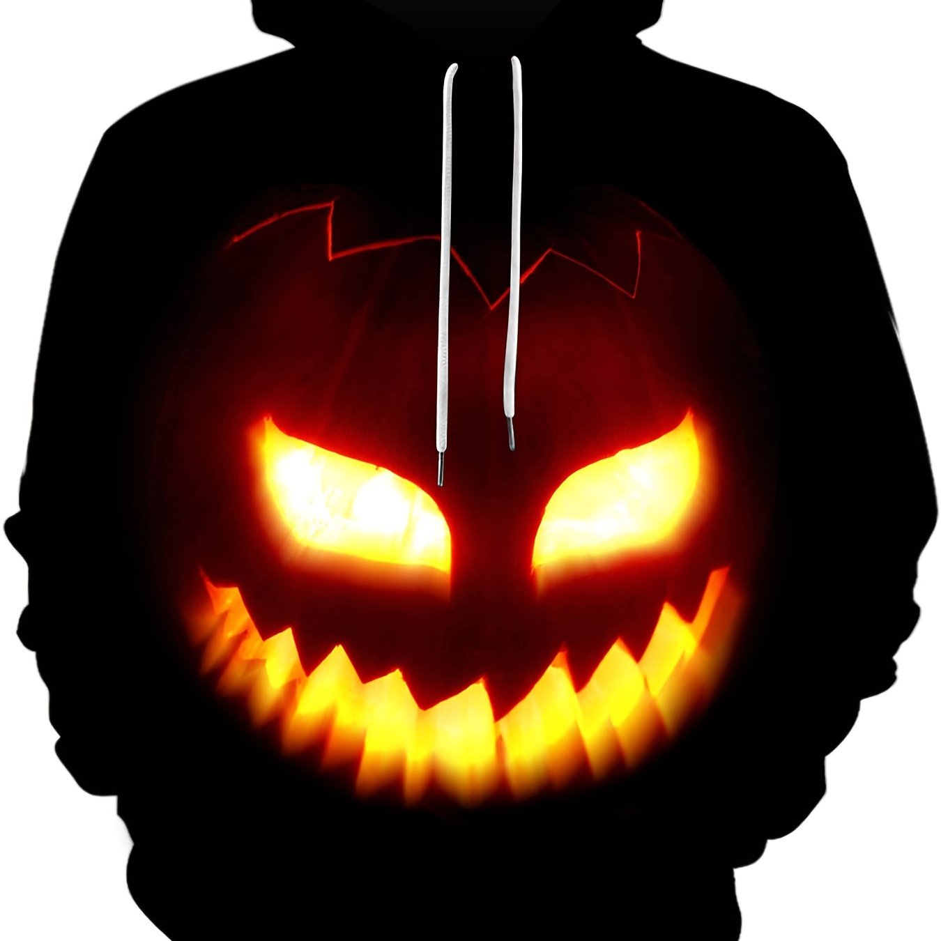 Men's Halloween Pumpkin Graphic Hoodie