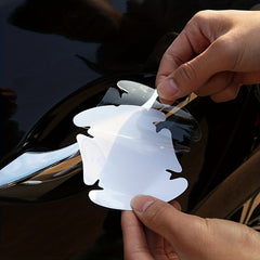 4pcs Car Door Handle Protector Films Protect Car from Scratches