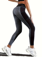 Mesh Pocket Yoga Pants Breathable Leggings