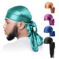 Explosive Style Silk Turban Hat For Men And Women
