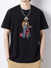 Vintage Slim Fit Short Sleeve T-Shirt for Men
