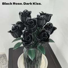 Rose Bouquet Building Blocks Set Gothic Valentine's Decoration 1000pcs