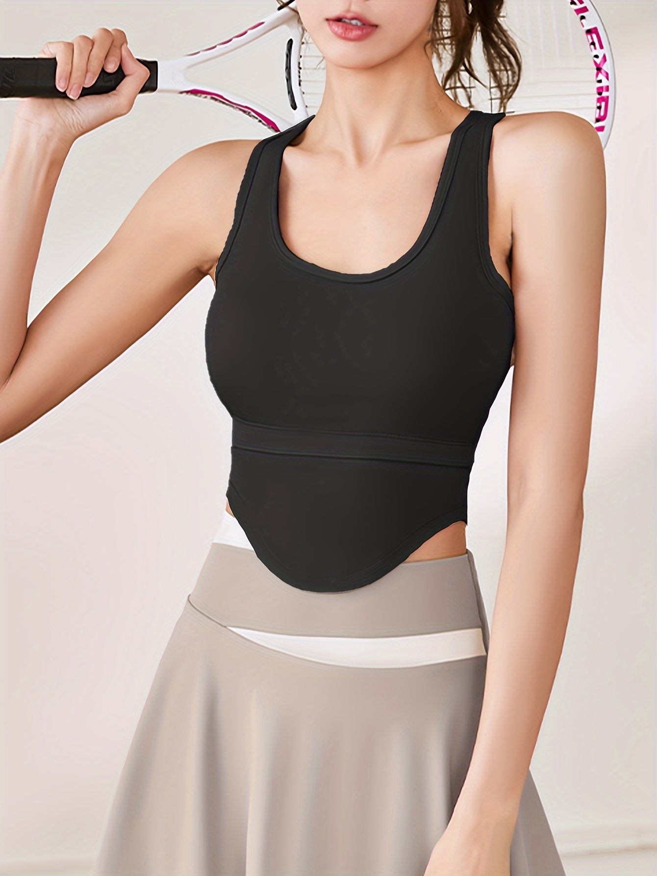 High Stretch Racerback Sporty Bra for Women