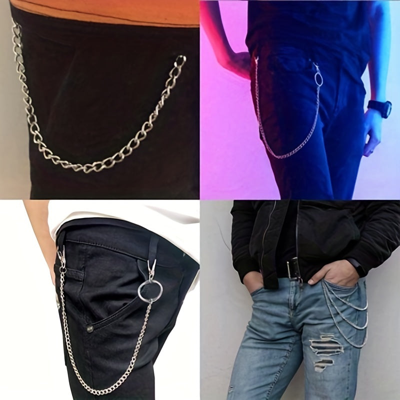 Cross Hip Hop Punk Jeans Chain Wallet Belt Chain
