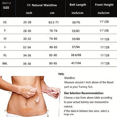 Zipper Waist Trainer Tummy Control Slimming Belt