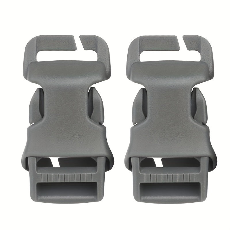 2pcs Detachable Buckles Molle Webbing Buckle Clip Backpack Accessories