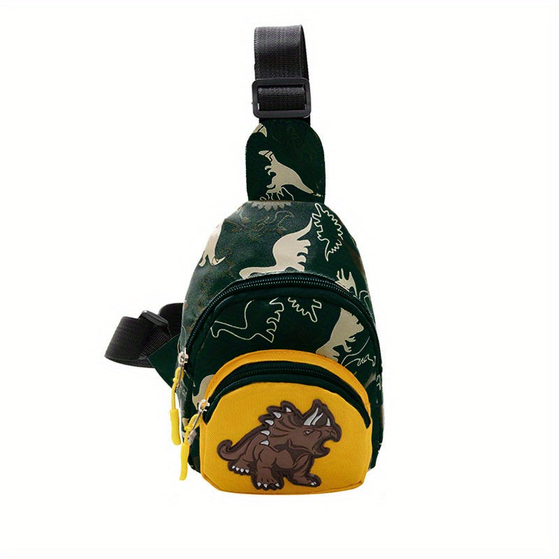 Boys Dinosaur Crossbody Bag Lightweight Chest Bag