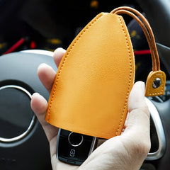 4pcs PU Leather Key Holder Portable Wallet Keychain