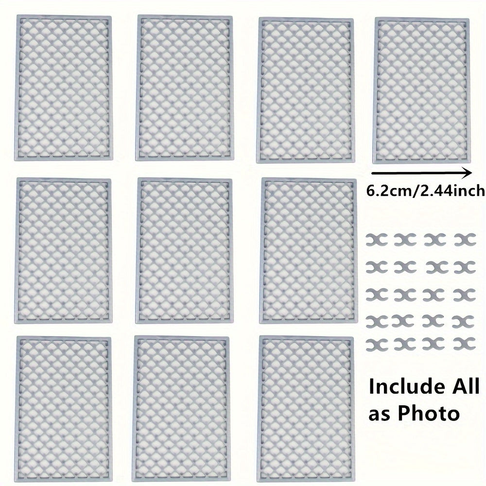 Classic Farm Fence Bricks Parts DIY Military Nets Building Blocks