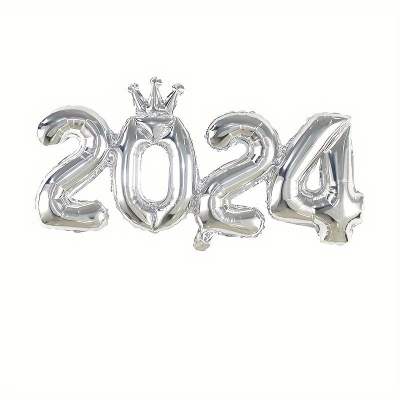 Colorful Number Foil Balloon Set Graduation Party Decor Supplie