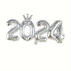 Colorful Number Foil Balloon Set Graduation Party Decor Supplie