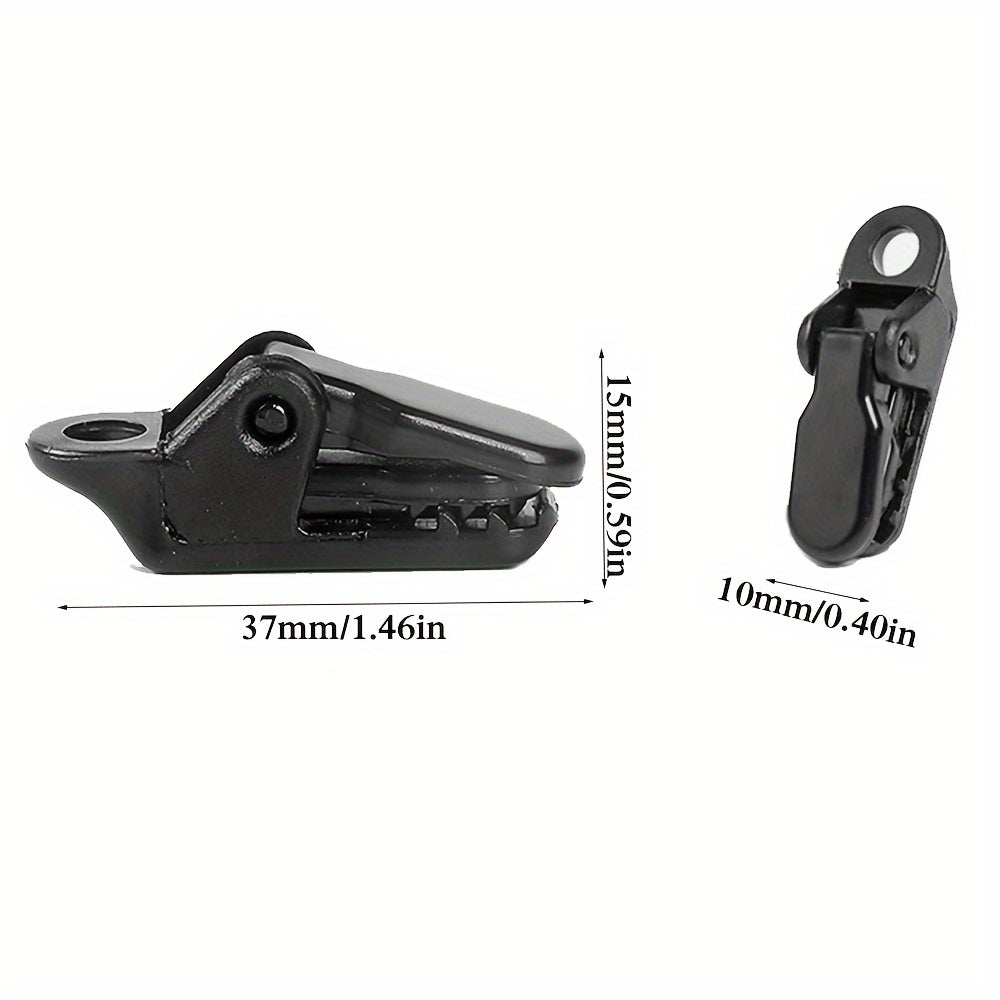 10pcs Tent Clips Canopy Pull Point Hook Outdoor Camping
