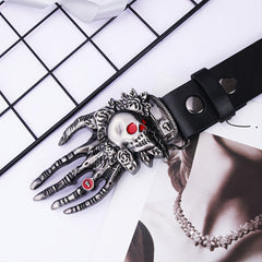 Men's Skeleton Hand Belt For Halloween Party