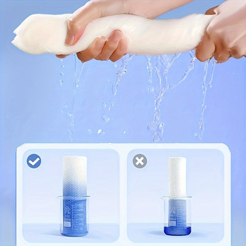 1pc Compressed Bath Towel Portable Absorbent Bath Towel for Travel