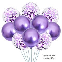 10Pcs Latex Balloon Decorations for Party Supplies