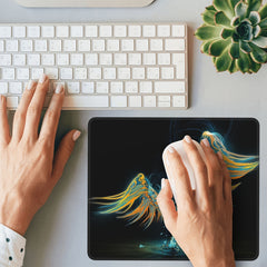Colorful Wing Pattern Mouse Pad 20x24cm