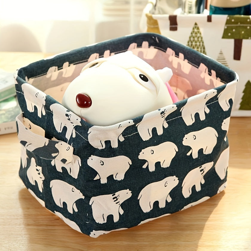 2pcs Desktop Stationery Drawer Storage Box Makeup Storage Organizer