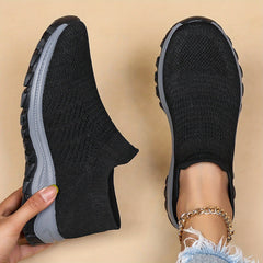 Breathable Slip On Mesh Sneakers Women's Footwear