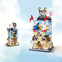 City Scene Street View Mini Building Model Creative Ornaments