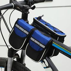 Waterproof Saddle Bag With Reflective Strips