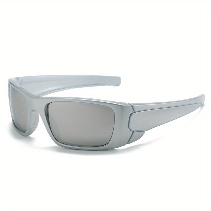 Square Lens Sports Sunglasses Retro Cycling Glasses