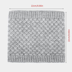 Thickened Winter Windproof Knitted Wool Neck Cover
