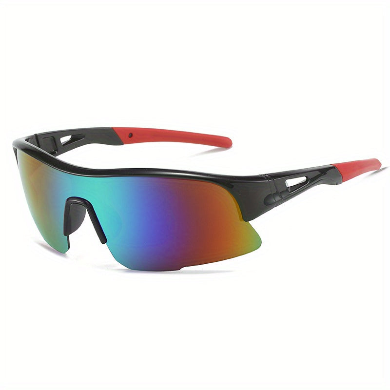 Men's Square Frame Sunglasses Wind Proof UV Protection