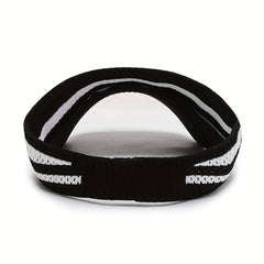 Women's Striped Sun Visor Hat for Tennis Golf Fishing