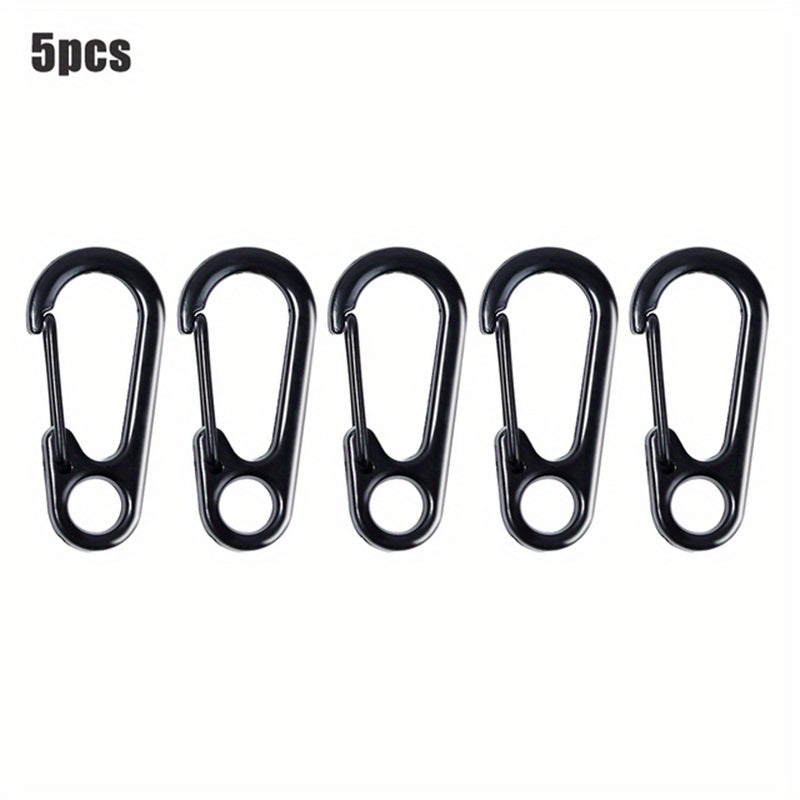 10pcs Mini Carabiner Keychain for Hanging - Camping, Mountaineering