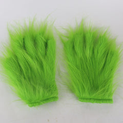 Christmas Thief Gloves Fluorescence Green Santa Decoration Carnival