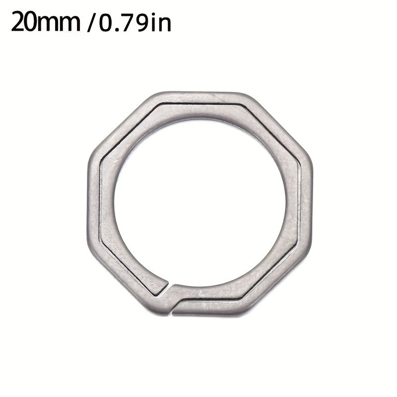 Titanium Key Ring Lightweight Keychain for Keys