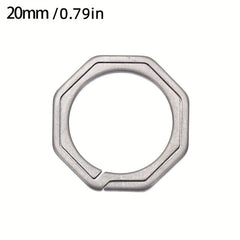 Titanium Key Ring Lightweight Keychain for Keys