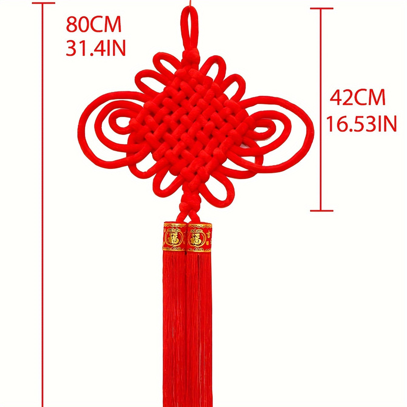 Chinese Year Knot Tassel Ornament Wall Hanging Decoration