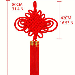 Chinese Year Knot Tassel Ornament Wall Hanging Decoration