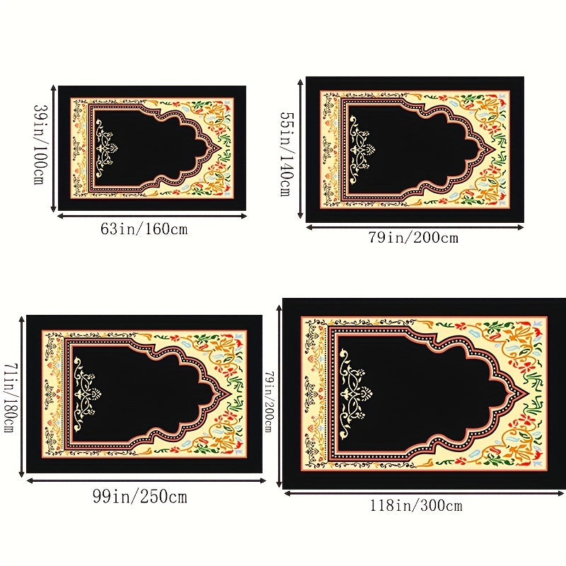 Boho Anti Fatigue Kitchen Rugs Vintage Absorbent Non Slip Rugs