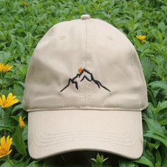 Embroidered Soft Cotton Adventure Hat for Outdoor Activities